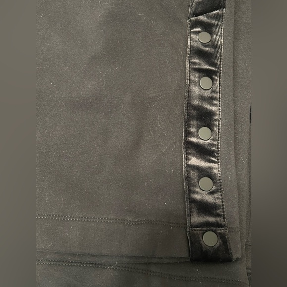 Athleta Retroplush Velvet Straight Leg Pant Black, size Small Petite/ SP - Picture 12 of 13